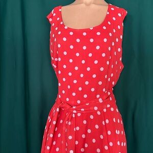 Red Polka Dot Dress